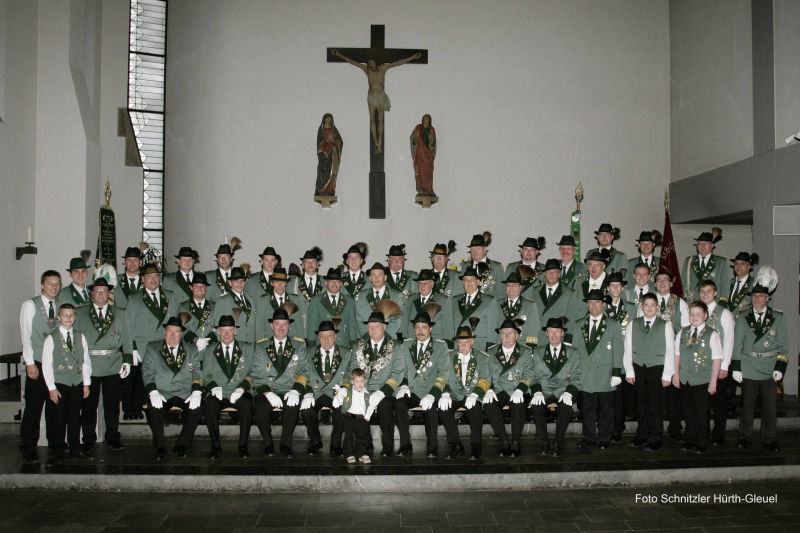 Die St.Hubertus Schützenbruderschaft Hürth-Hermülheim im Jubiläumsjahr 2012